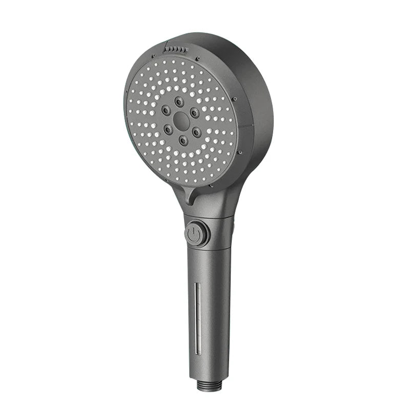 6 Modes Booster Shower Head Multifunctional Adjustable Filter Dechlorination Household Bathroom Large Water Volume Shower Set