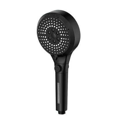6 Modes Booster Shower Head Multifunctional Adjustable Filter Dechlorination Household Bathroom Large Water Volume Shower Set