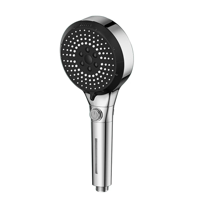 6 Modes Booster Shower Head Multifunctional Adjustable Filter Dechlorination Household Bathroom Large Water Volume Shower Set