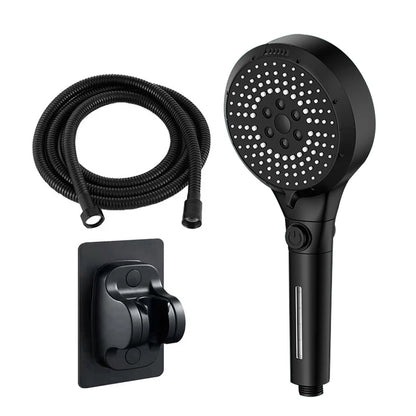 6 Modes Booster Shower Head Multifunctional Adjustable Filter Dechlorination Household Bathroom Large Water Volume Shower Set