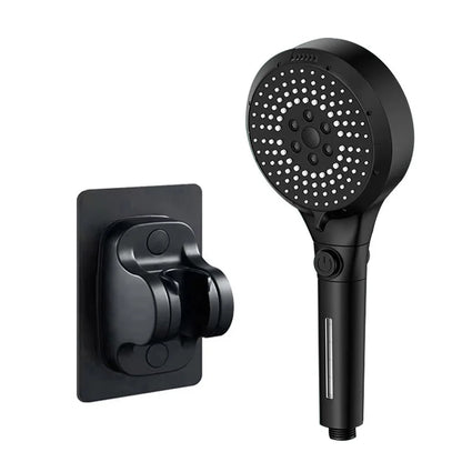 6 Modes Booster Shower Head Multifunctional Adjustable Filter Dechlorination Household Bathroom Large Water Volume Shower Set